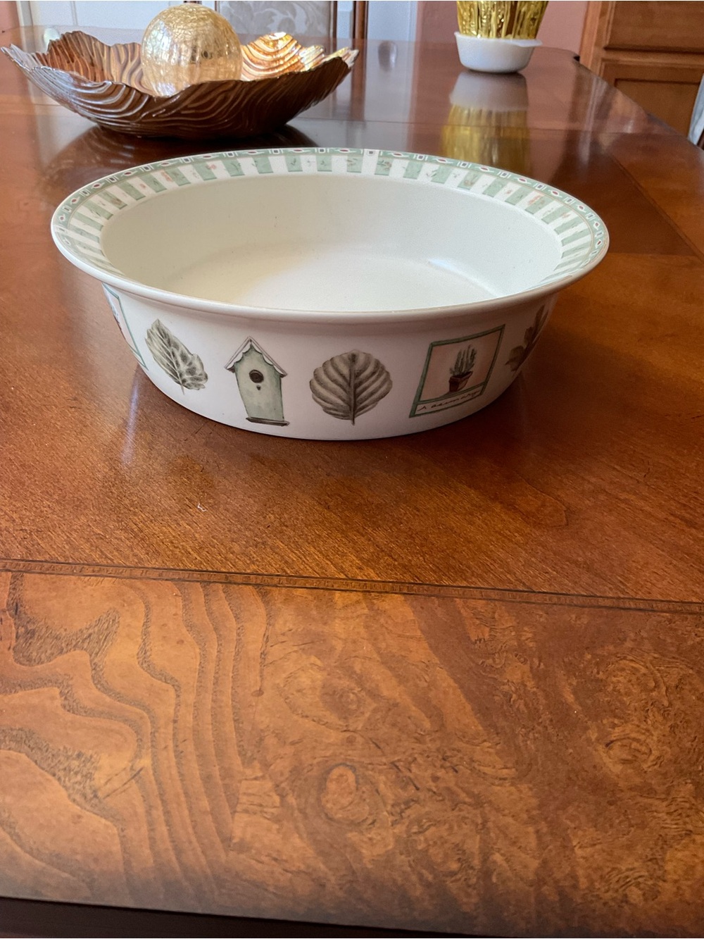 Pfaltzgraff Naturewood Round Vegetable or Casserole 9.5” Bowl no lid